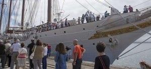 El Juan Sebastián El Cano en Santander